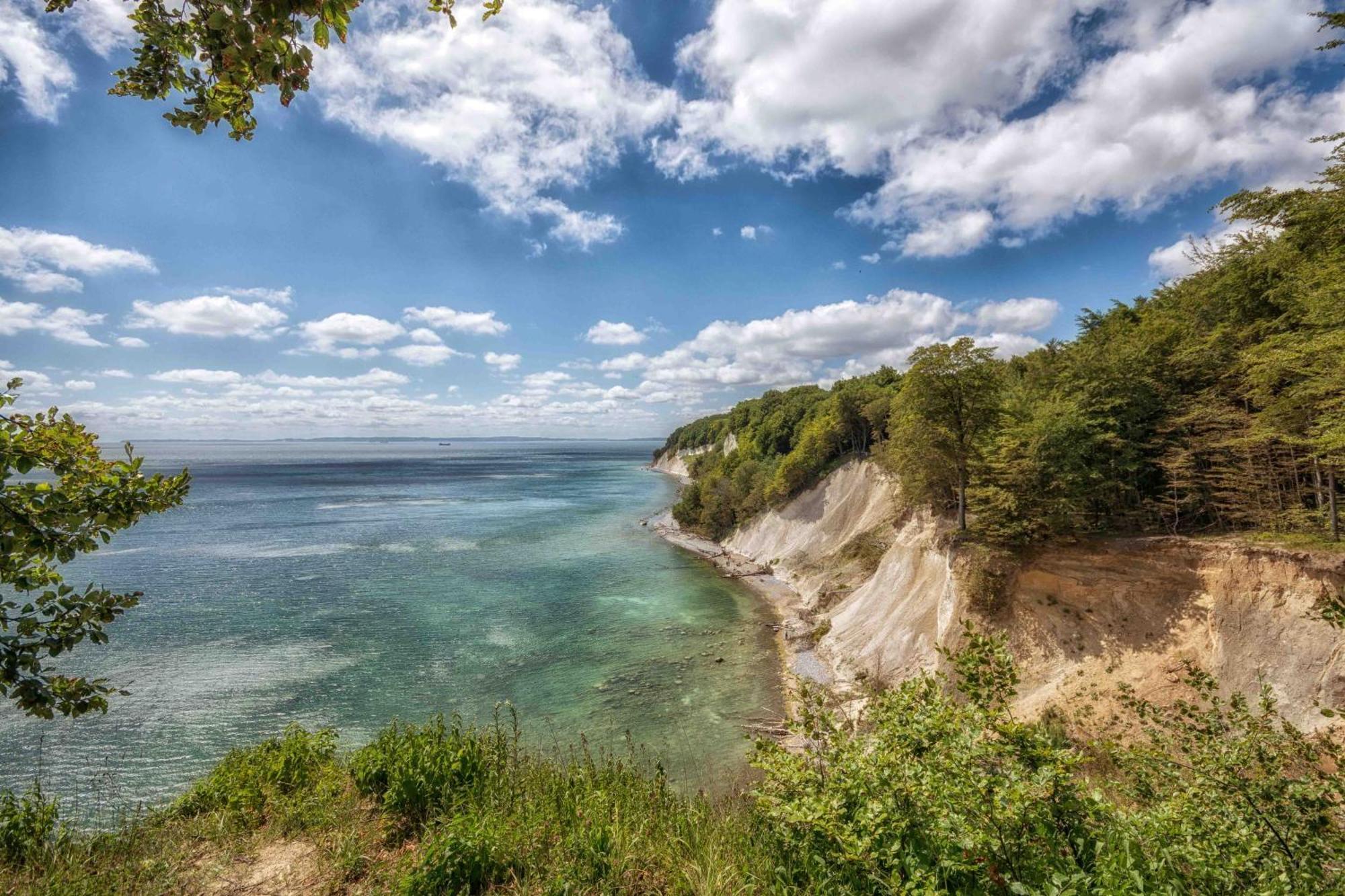 Villa Fernsicht - Wohnung Nr 1 - Mit Meerblick Sassnitz Exteriör bild