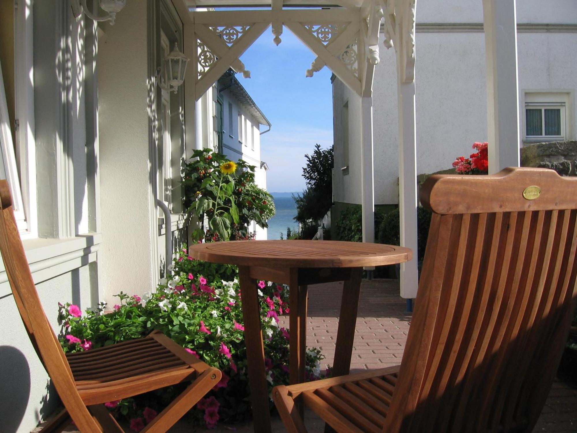 Villa Fernsicht - Wohnung Nr 1 - Mit Meerblick Sassnitz Exteriör bild