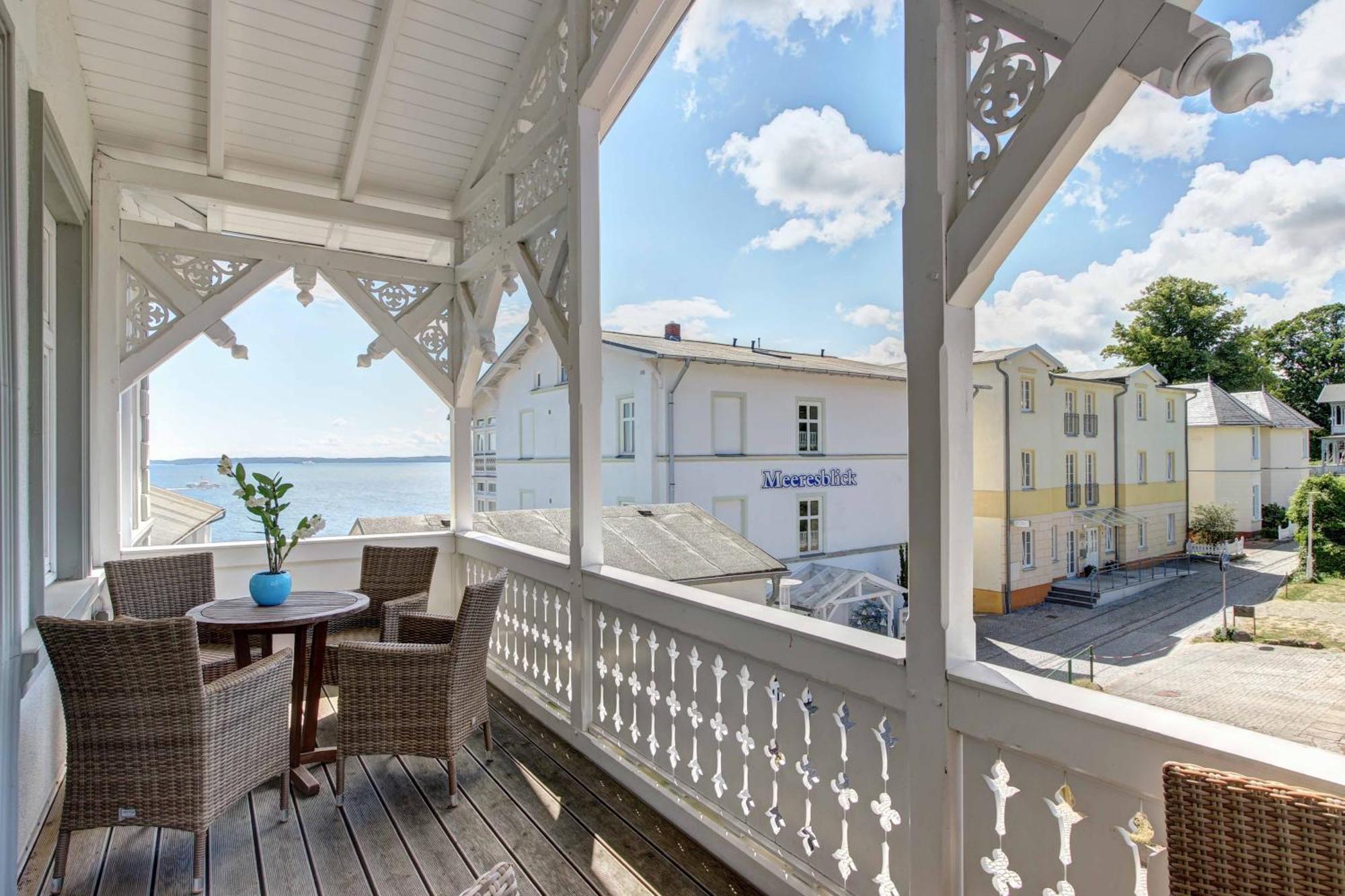 Villa Fernsicht - Wohnung Nr 1 - Mit Meerblick Sassnitz Exteriör bild