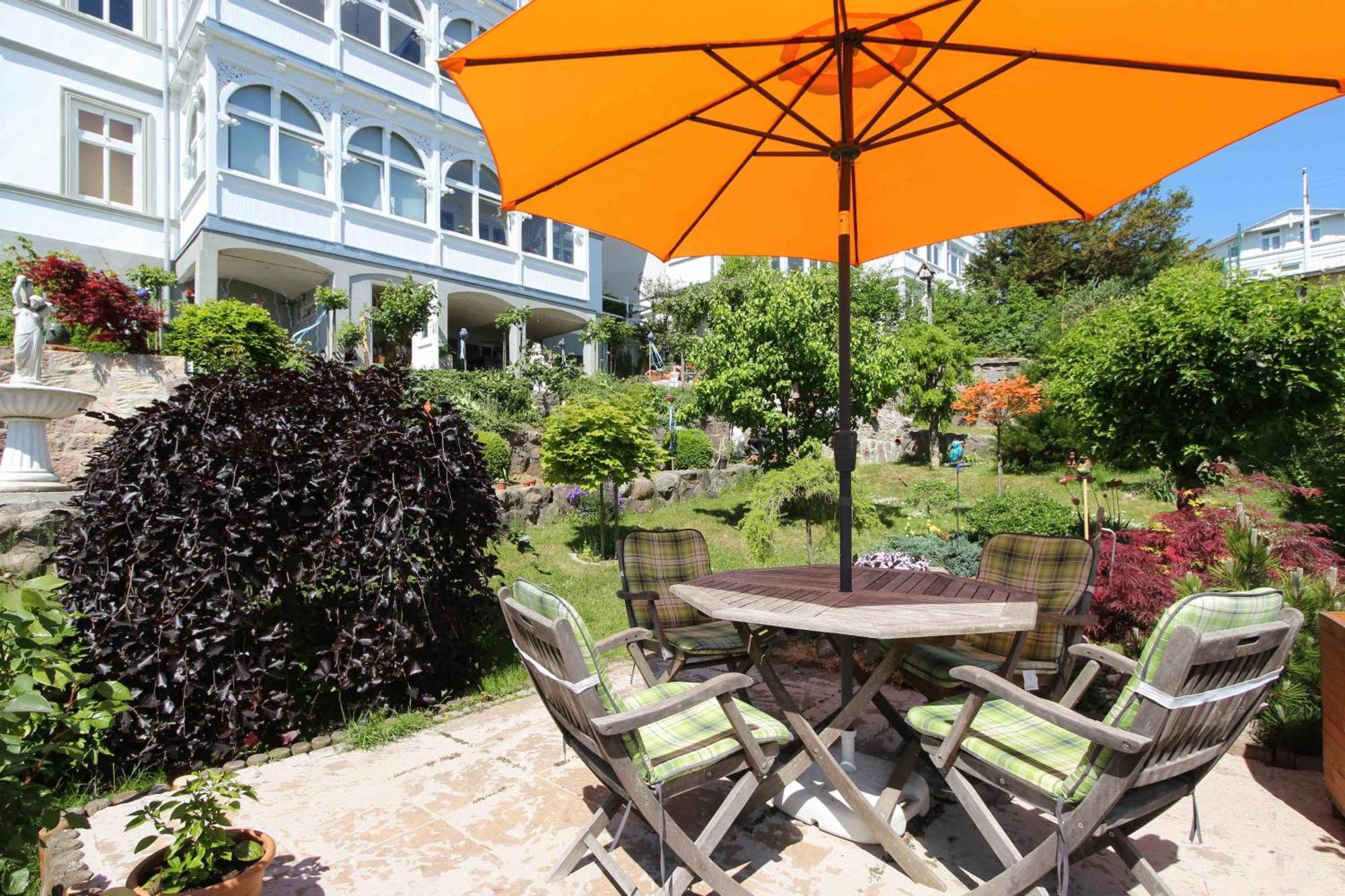 Villa Fernsicht - Wohnung Nr 1 - Mit Meerblick Sassnitz Exteriör bild