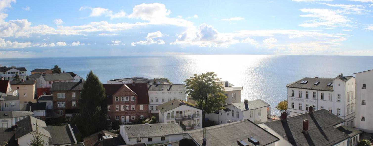 Villa Fernsicht - Wohnung Nr 1 - Mit Meerblick Sassnitz Exteriör bild